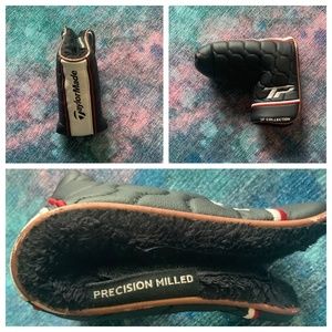 TaylorMade TP Collection Black Copper Putter Headcover (Blade)